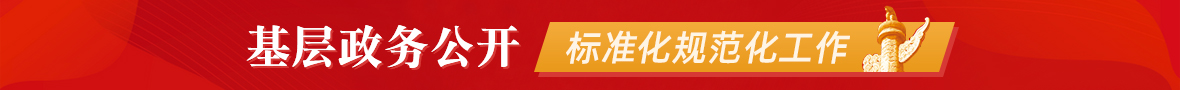 基層政務(wù)公開(kāi)標(biāo)準(zhǔn)化規(guī)范化